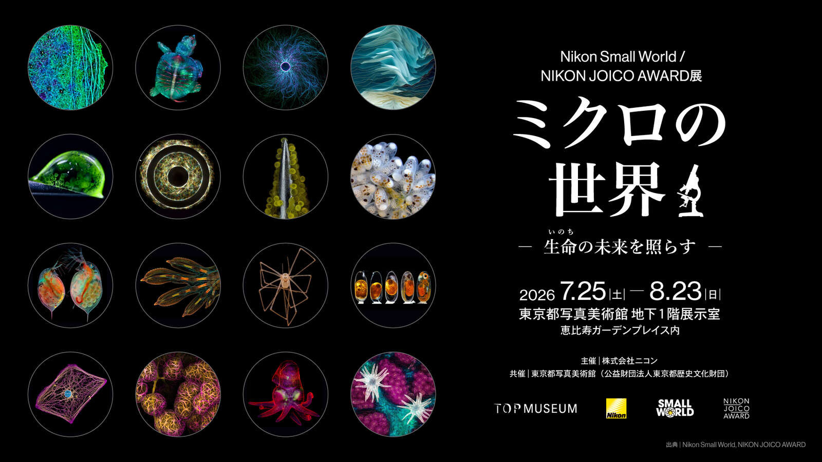 Nikon Small World / NIKON JOICO AWARD Exhibition promotional image 
