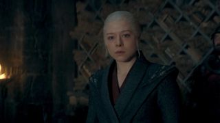 Emma D&rsquo;Arcy looking serious in House of the Dragon