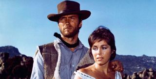 clint eastwood in A Fistful Of Dollars