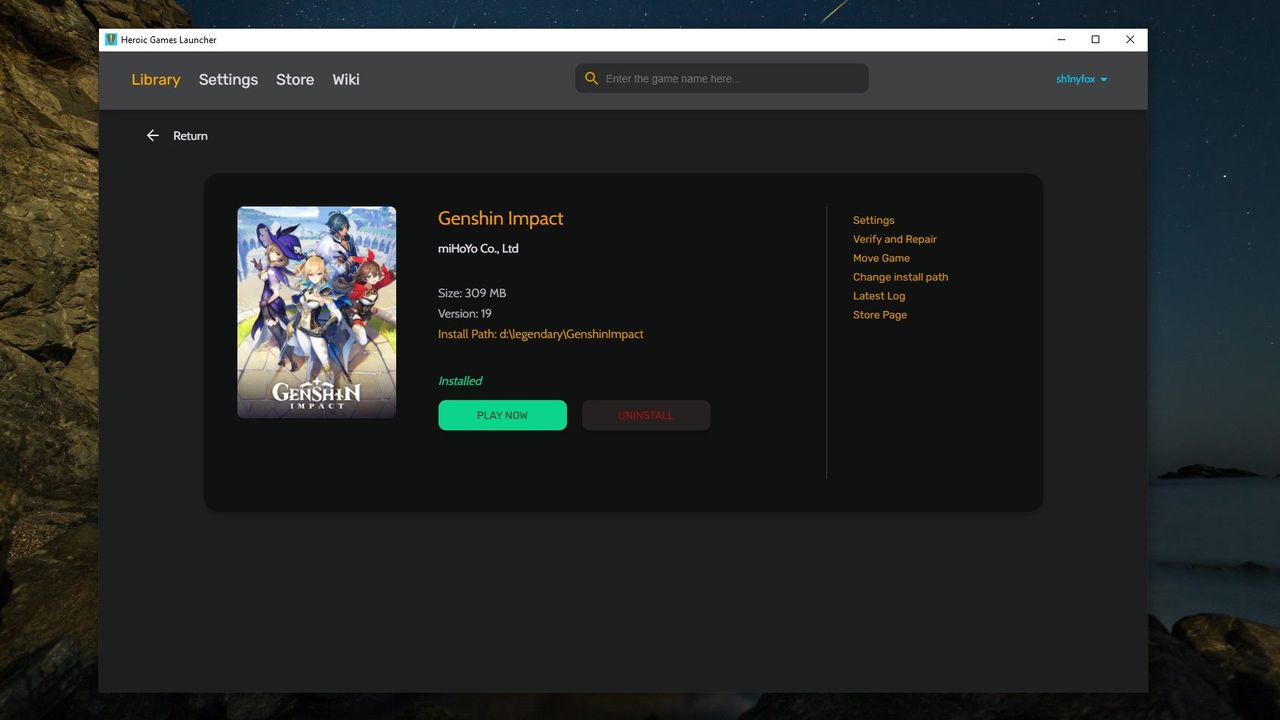 Heroic Games Launcher
