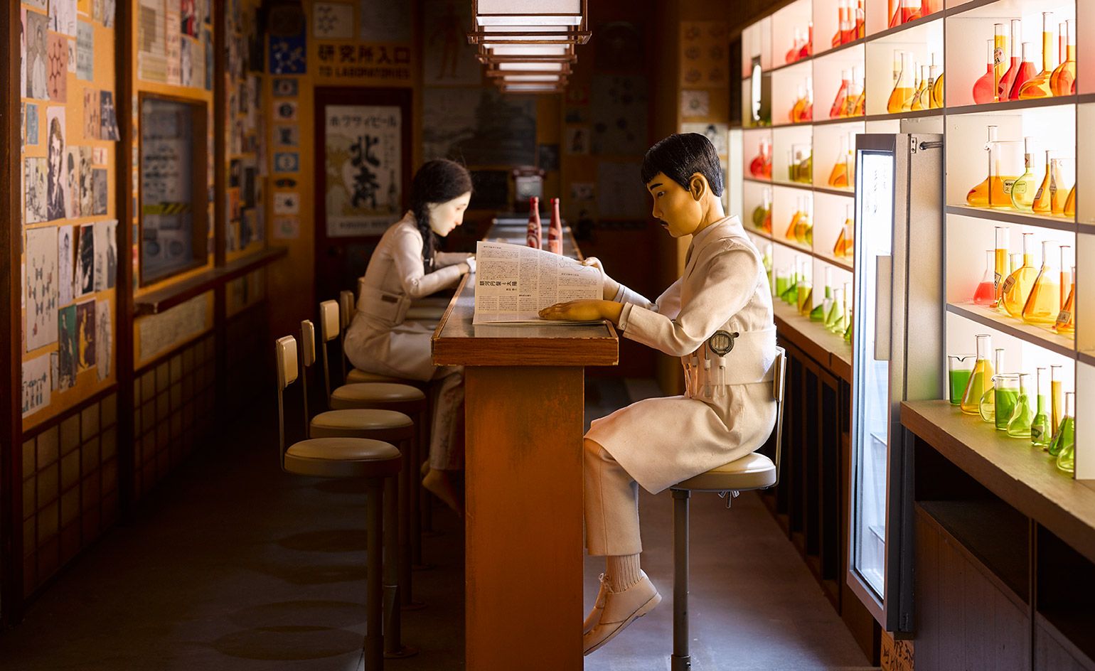 Scene from Isle of Dogs by Wes Anderson