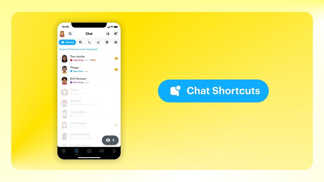 Snapchat gets new conversation shortcuts, lock screen widgets for iOS ...