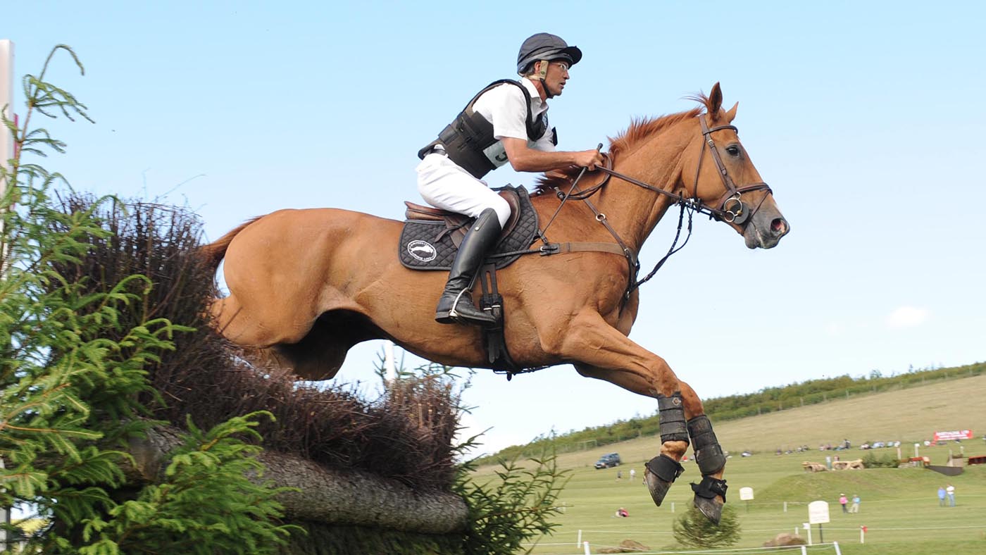 BARBURY CASTLE HORSE TRIALS 12TH JULY 2009 armada and andrew nicholson