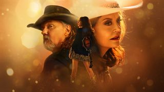 Trace Adkins, Susan Sarandon and Anna Friel on Monarch promotional image
