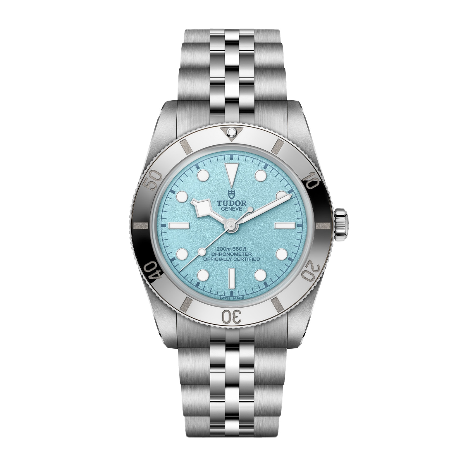 Black Bay 54 Manufacture Calibre Mt5400 37mm Steel Case Blue Dial