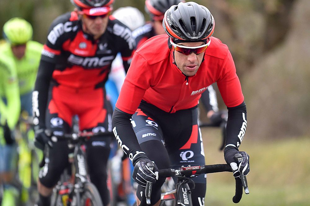 Richie Porte in action during stage 2 at Paris-Nice.