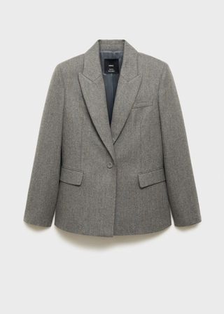 Virgin Wool Suit Jacket - Women | Mango Usa