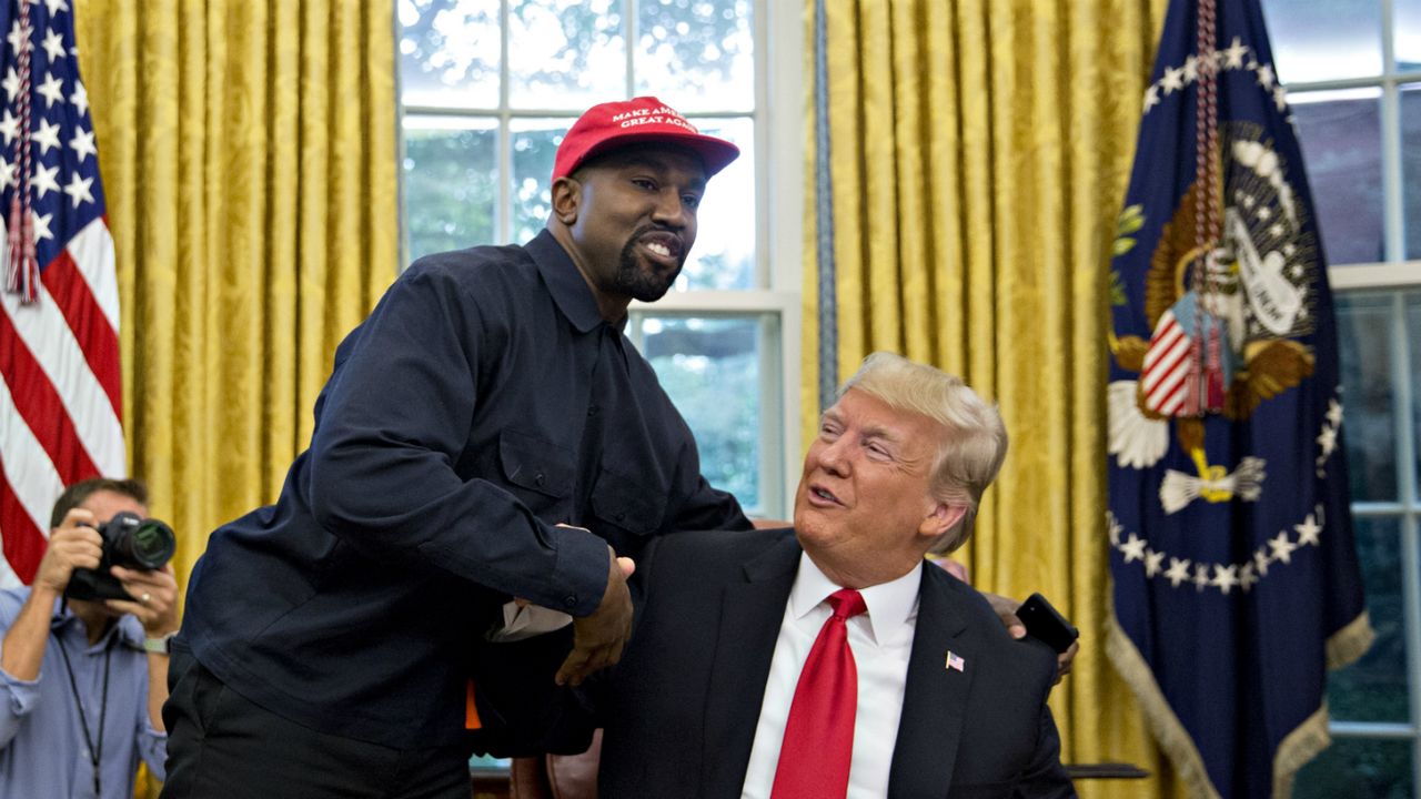 Kanye West, Donald Trump