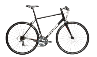 BTwin Triban 540 with flat bars