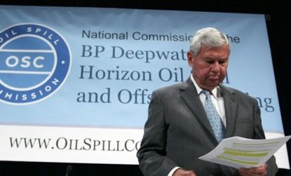 The president's commission on the BP oil spill released a damaging draft report on the administration's response in the spill's early months.