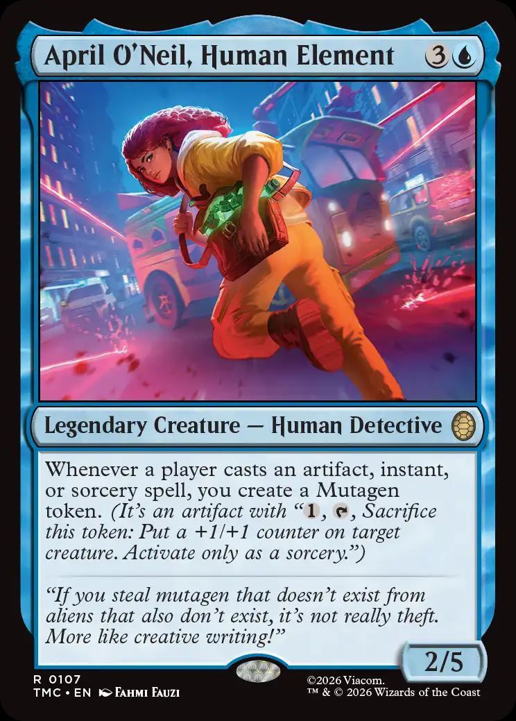 Magic: The Gathering TMNT cards