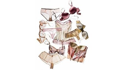 various bras panties and bustiers