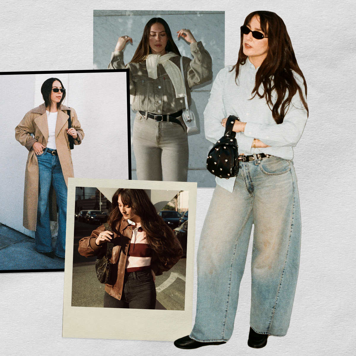 Editors wearing Levi's in LA