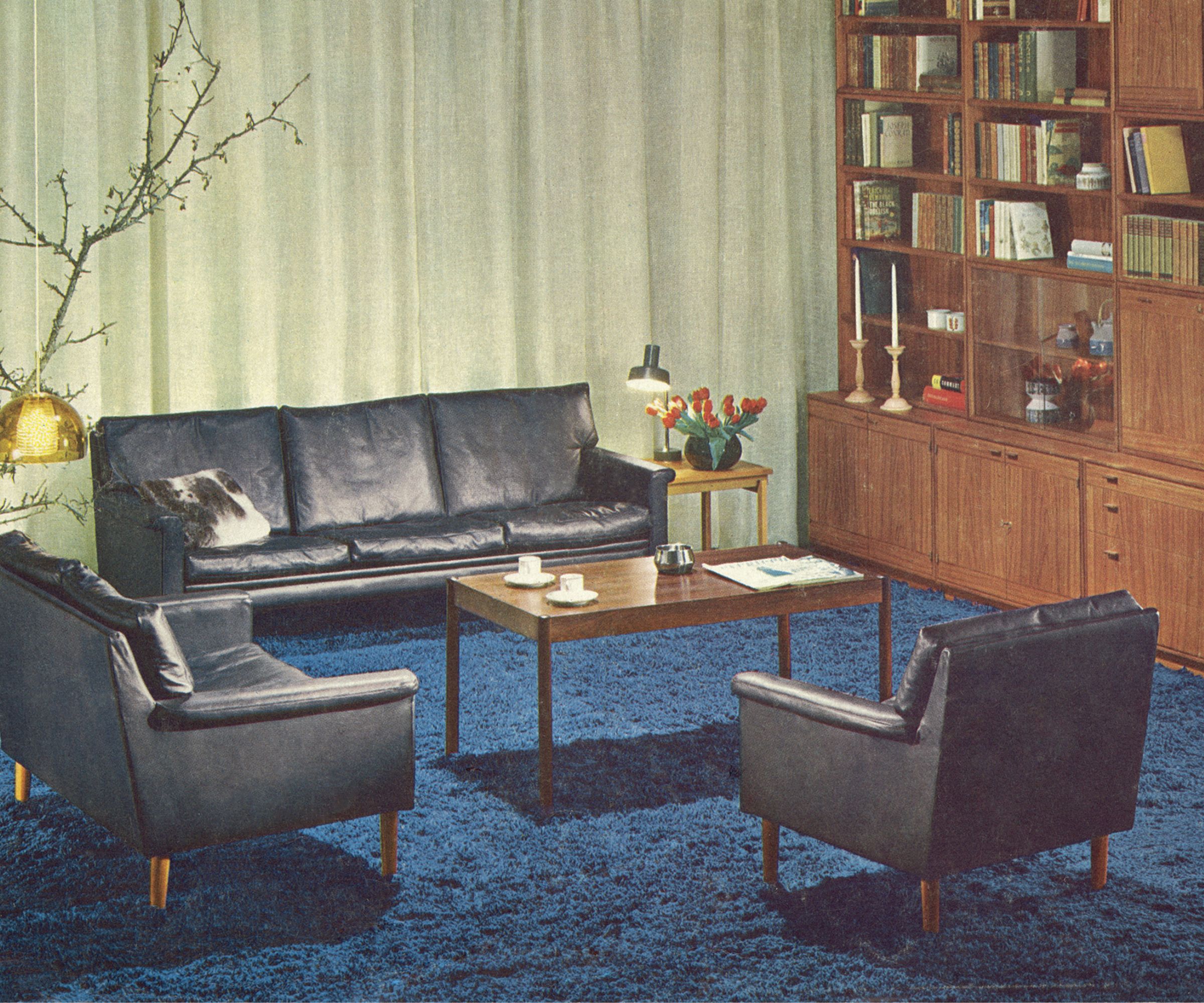 Vintage Ikea 1965 living room