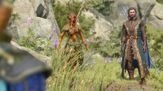 Baldur's Gate 3 Gale and the dryad