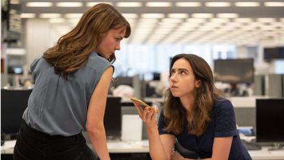 Carey Mulligan and Zoe Kazan in She Said