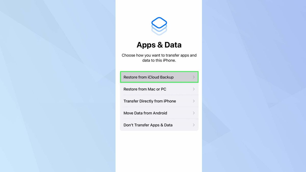 How to transfer data from iPhone to iPhone | Tom's Guide