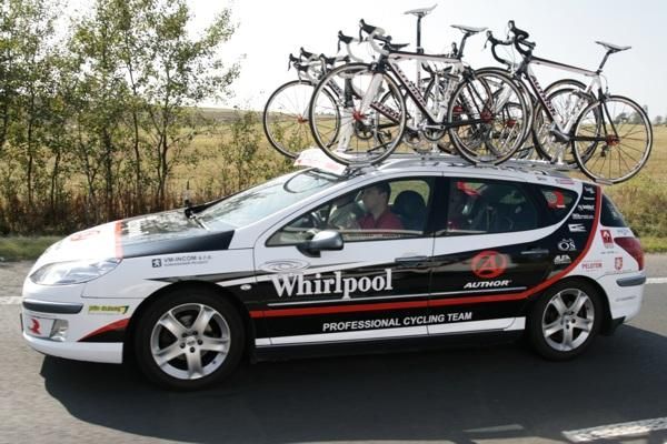 The PSK Whirlpool-Author team car was busy all race.
