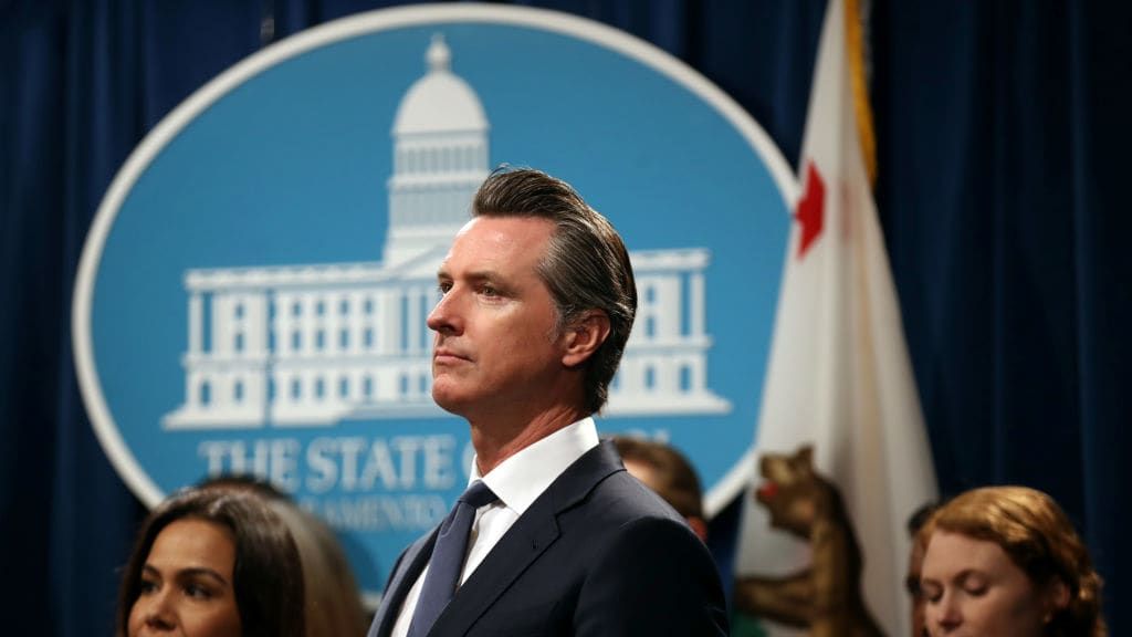 California Gov. Gavin Newsom.