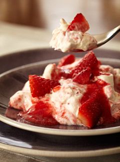 Eton Mess with strawberries
