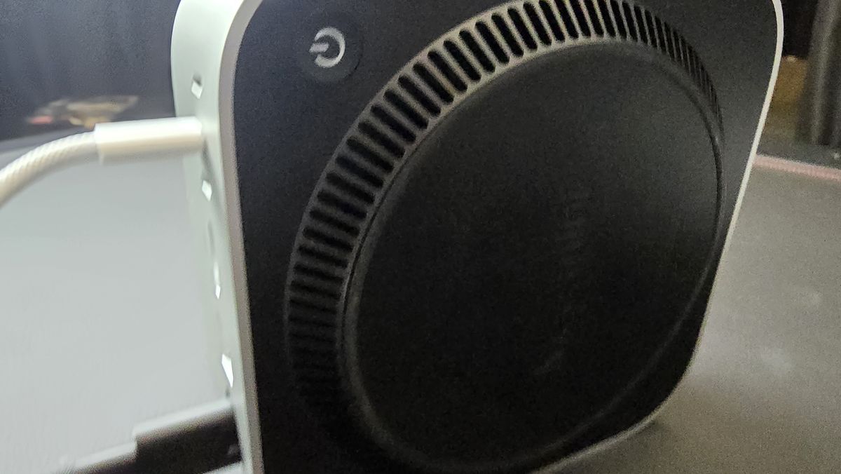 New Mac mini M4 in a studio