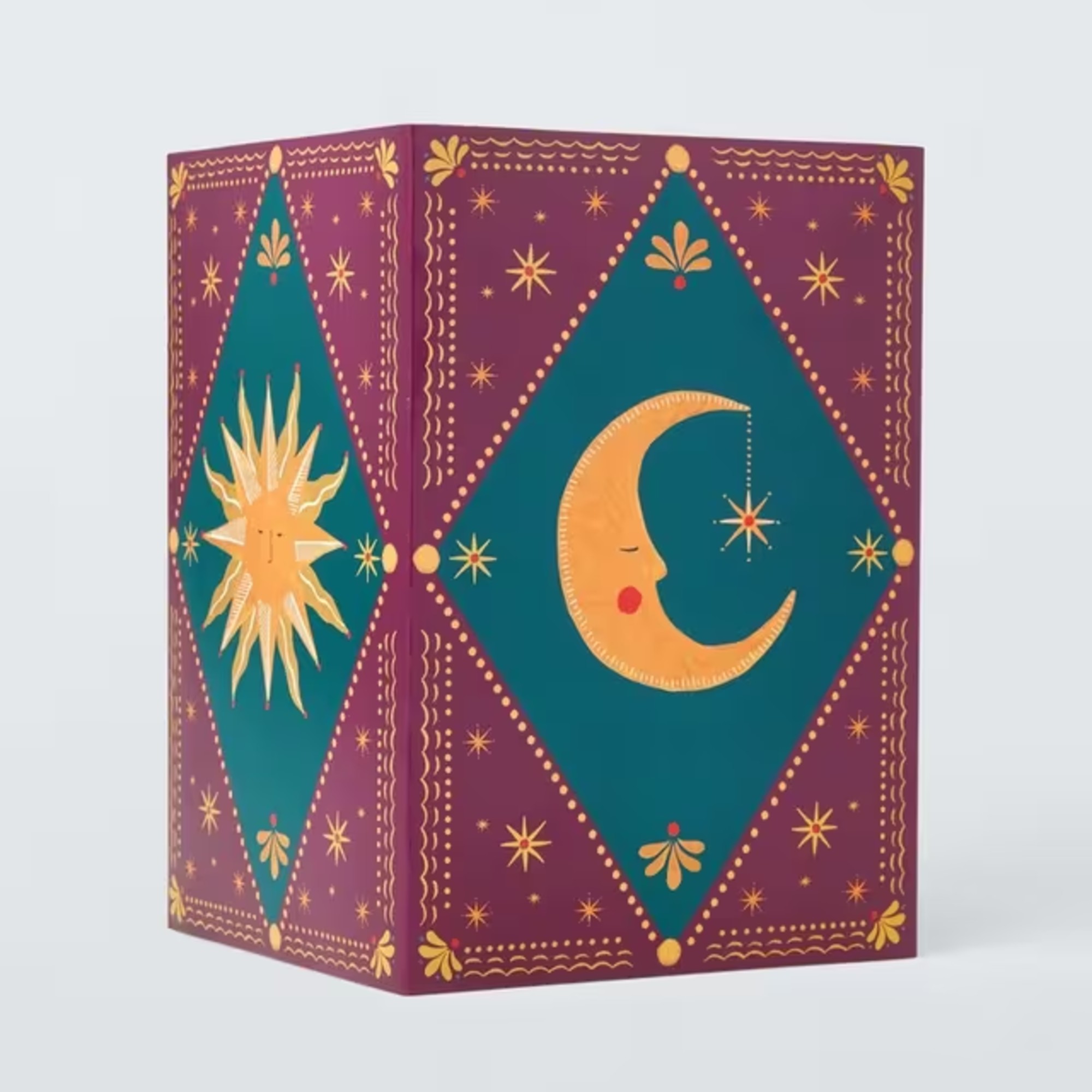 A closed John Lewis Scented Candle &amp;amp; Oils Advent Calendar