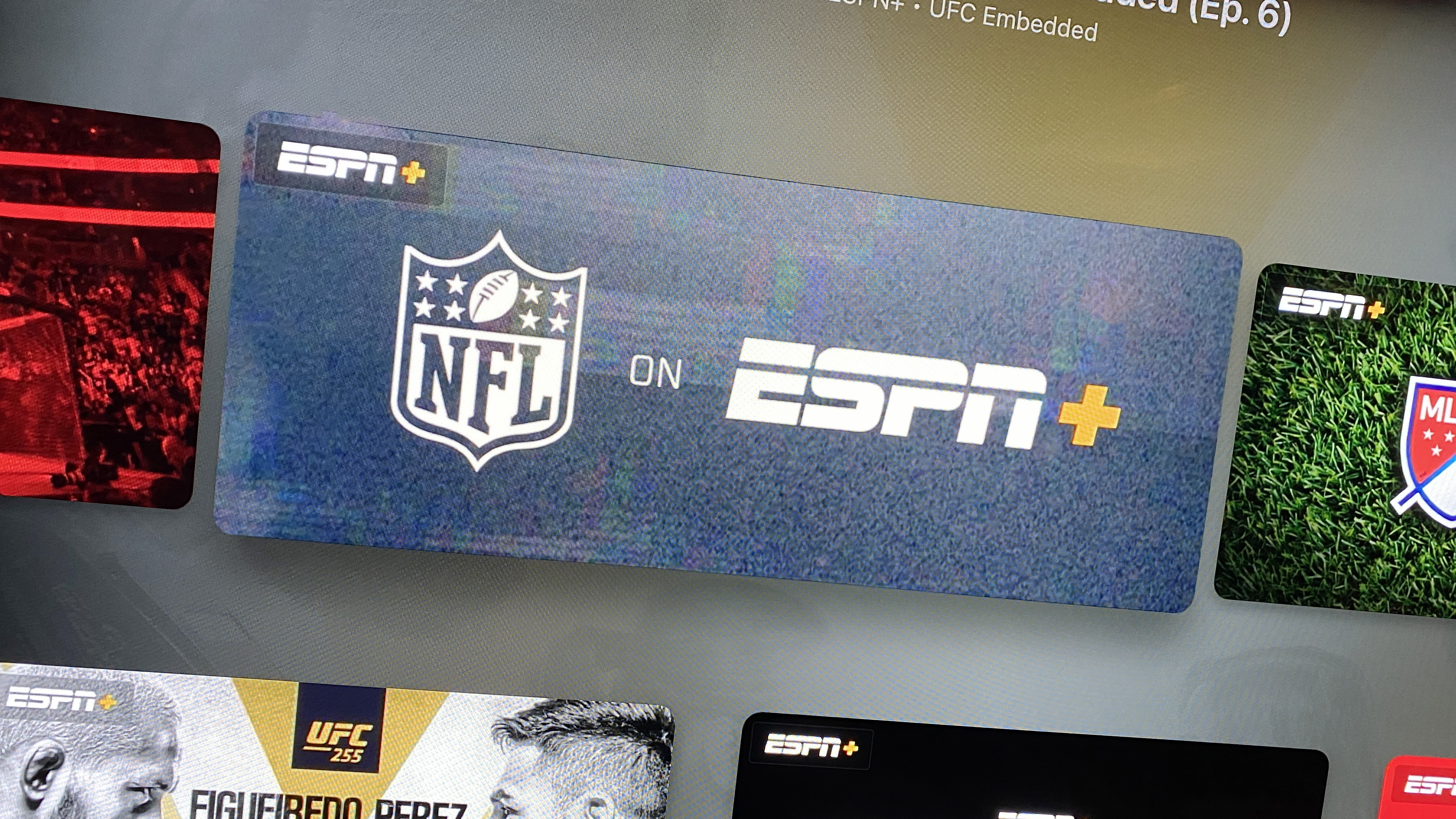 ESPN Plus will get to stream a single NFL game a year starting in 2022