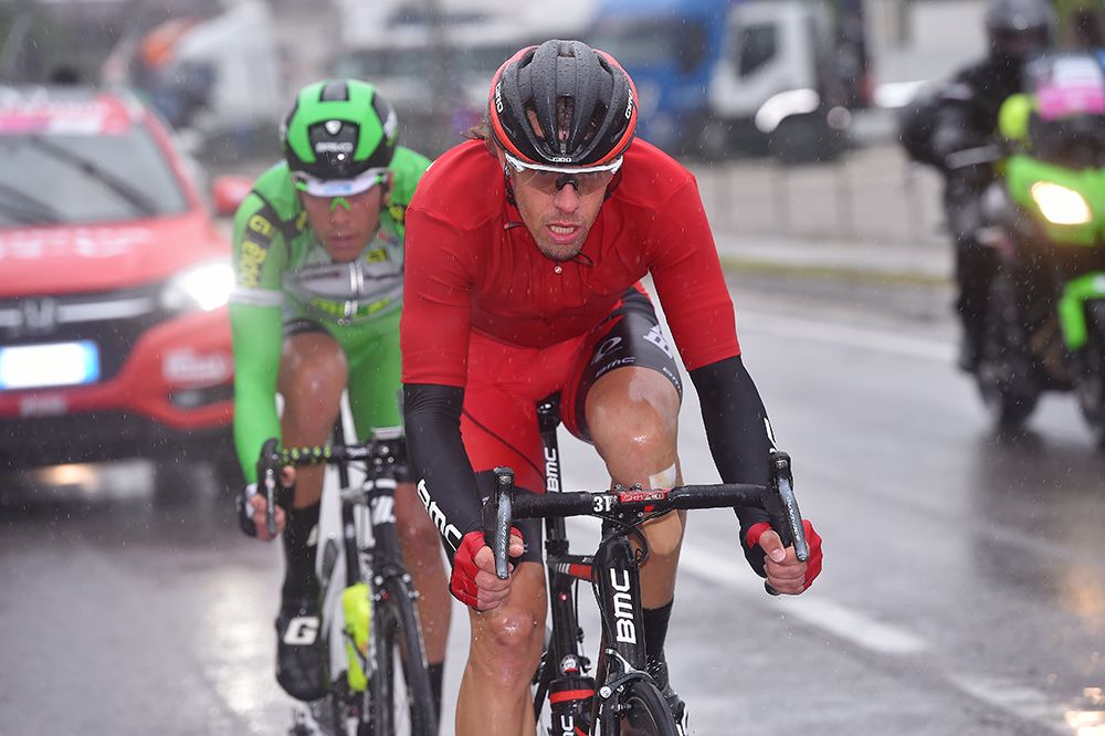 Daniel Oss (BMC) and Mirco Maestri (Bardiani)