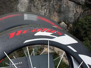 The newest Aeolus 9.0 wheelset is the deepest that Bontrager offers.