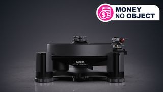 Avid’s Acutus Dark Iron turntable platter alone weighs 10kg – so I know it’s deadly serious