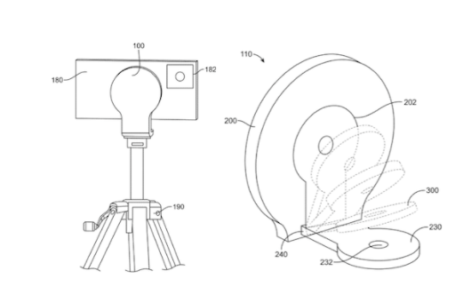 Apple tripod patent