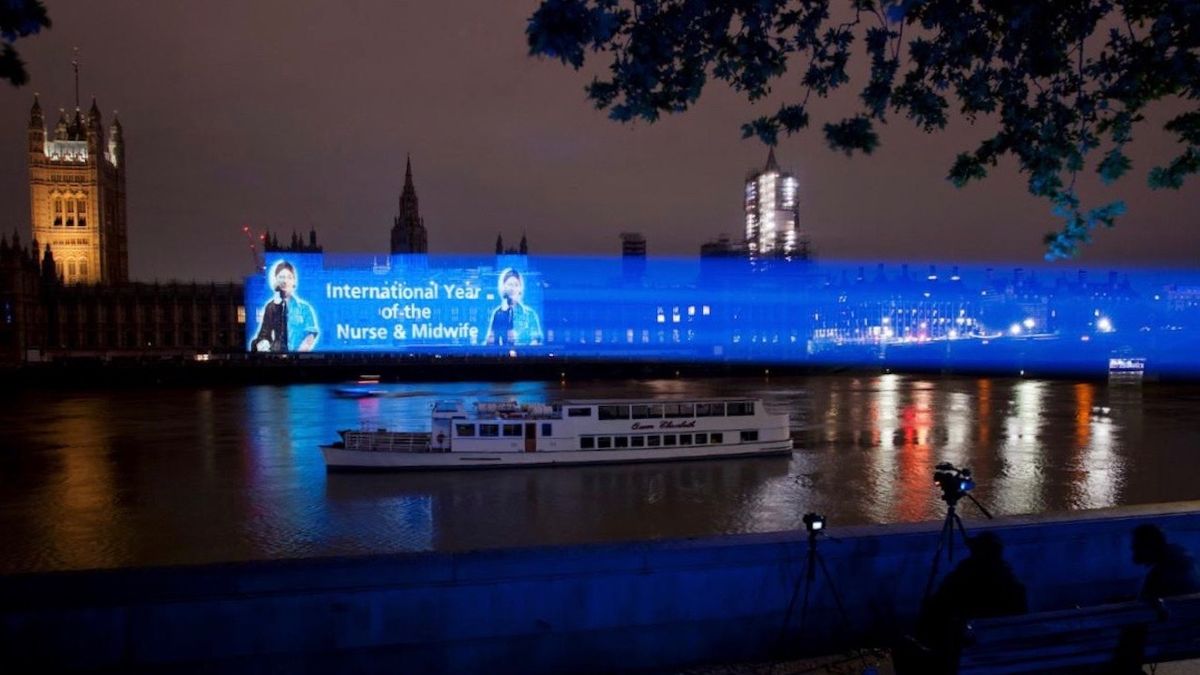 Creative firm Motion Mapping recently deployed two GreenHippo Hippotizer Amba+ Media Servers and four 30,000-lumen Panasonic projectors to run a mapping show on the face of the UK Houses of Parliament in London.