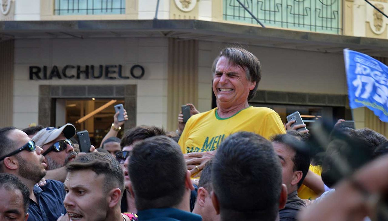 Brazilian presidential candidate Jair Bolsonaro was stabbed at a campaign rally