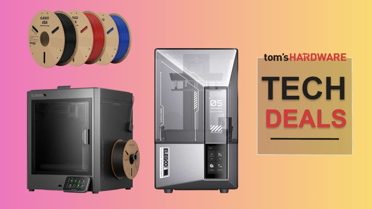 Grab a new Elegoo 3D printer from just $149, thanks to huge holiday sale — up to 53% savings on FDM and resin machines before Christmas