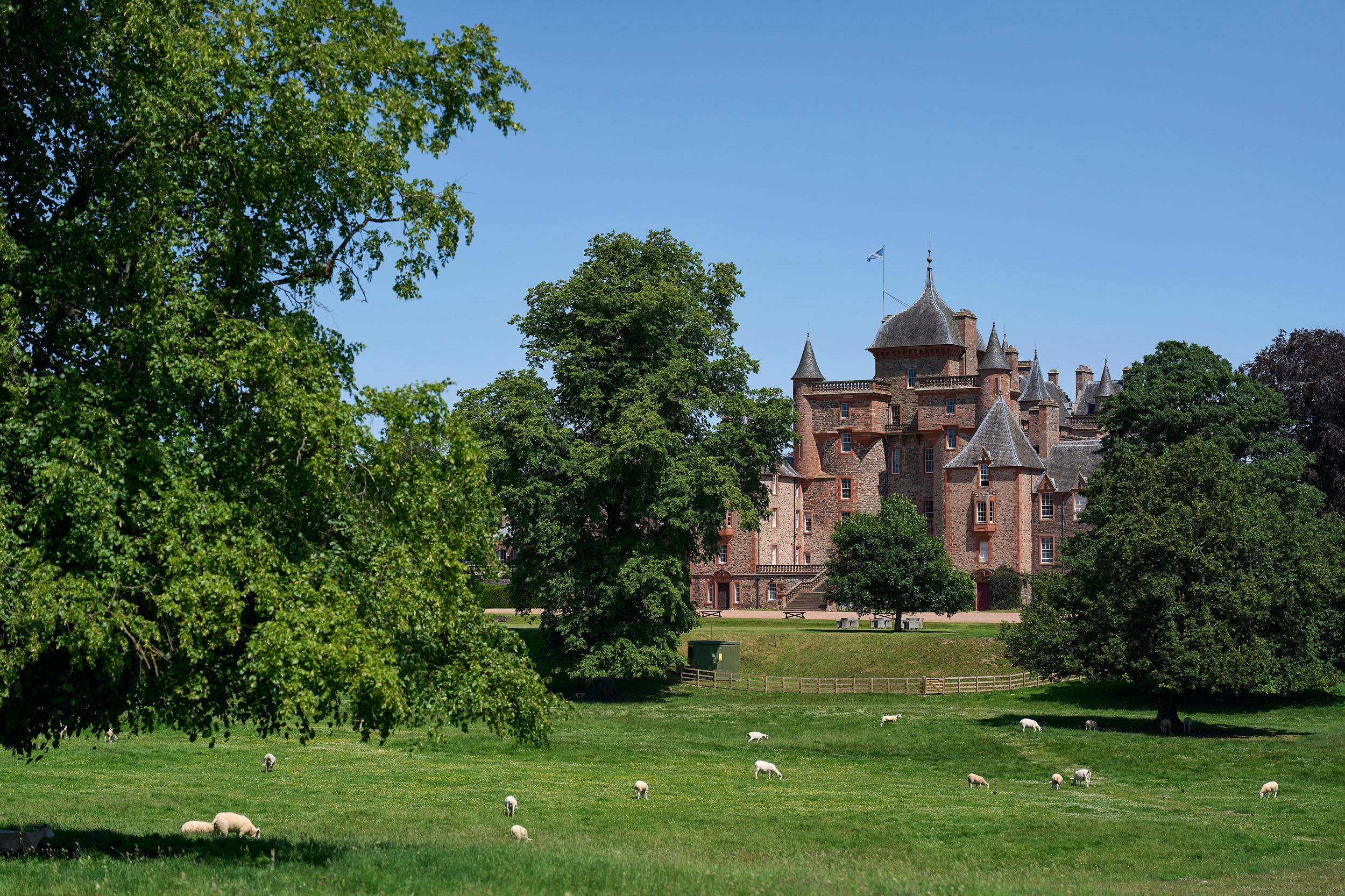Thirlestane Castle and its amazing plasterwork ceilings