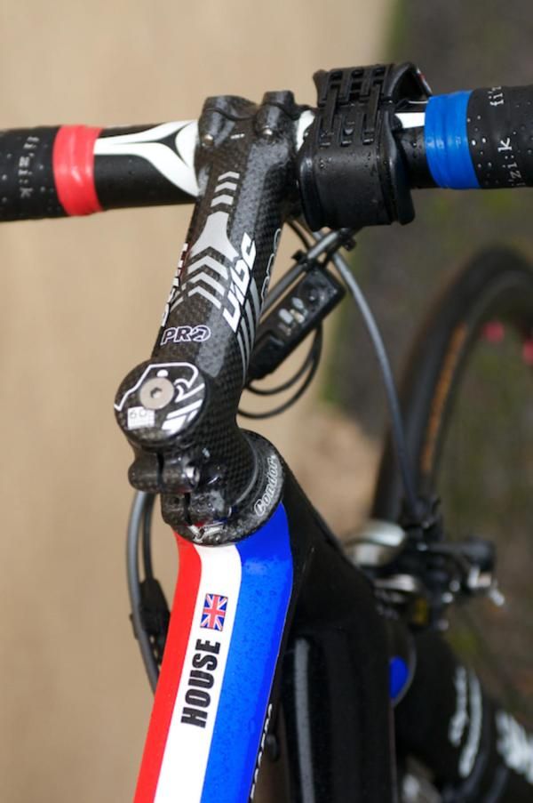 No mistaking whose bike this is.