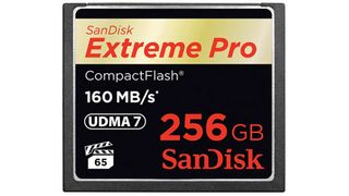 UDMA and VPG markings (bottom left) are found on CompactFlash cards but not SDHC and SDXC cards