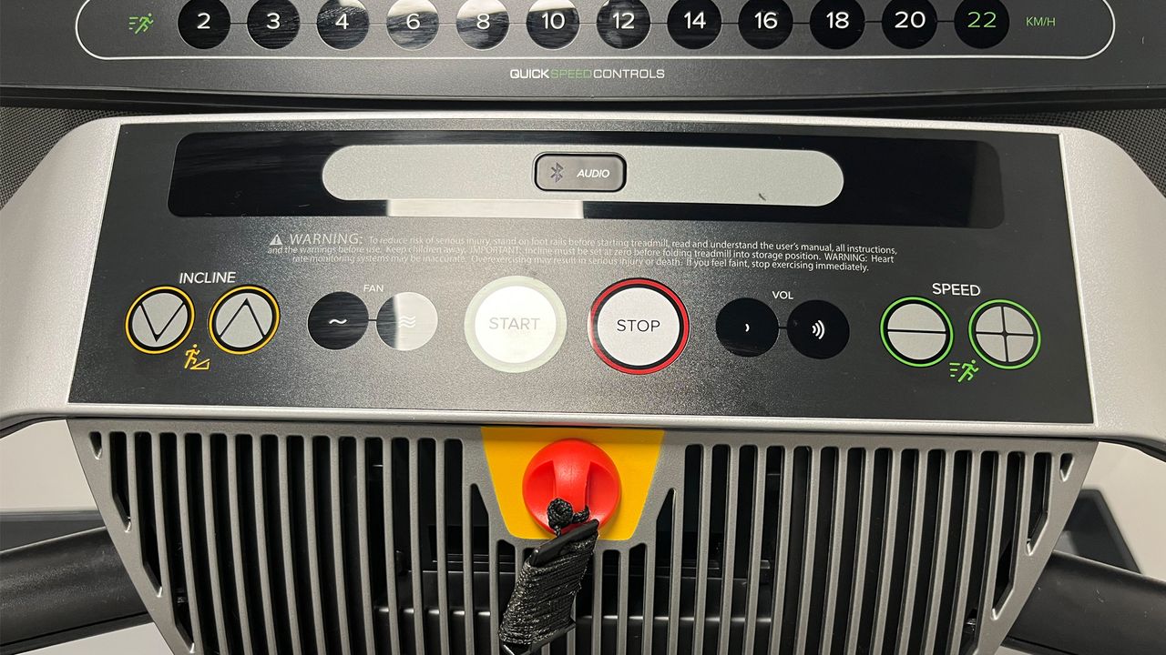 NordicTrack 2950 Commercial reivew: Image of NordicTrack being tested