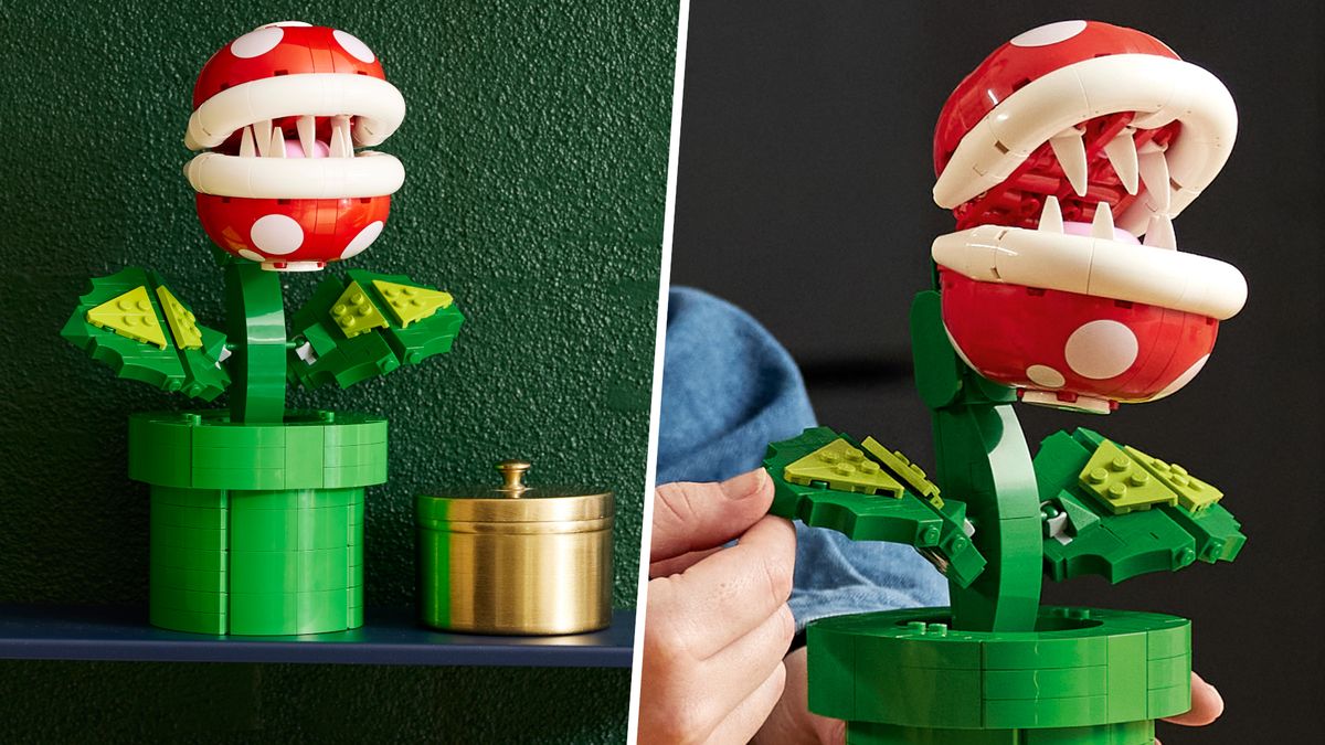 Lego's Newest Super Mario Set Is This 'Menacing' Piranha Plant - CNET