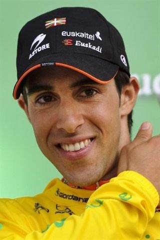 Tour de Romandie leader Jonathan Castroviejo (Euskaltel-Euskadi)