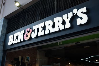 Ben and Jerry's exterior view of store