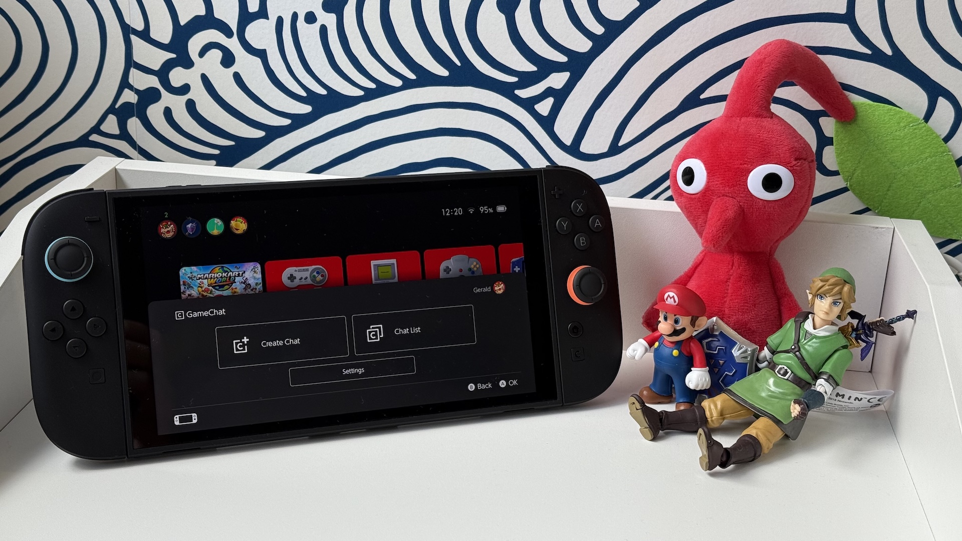 Images of the Nintendo Switch 2 at home