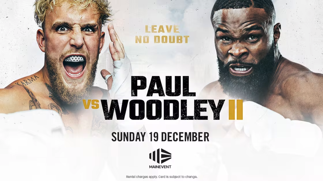 Jake Paul vs Tyron Woodley 2 live stream