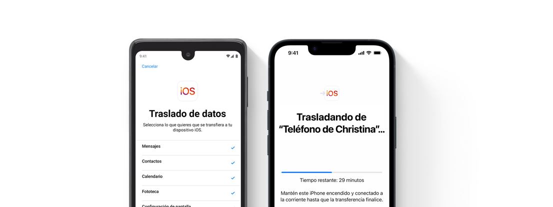 Traslado de datos