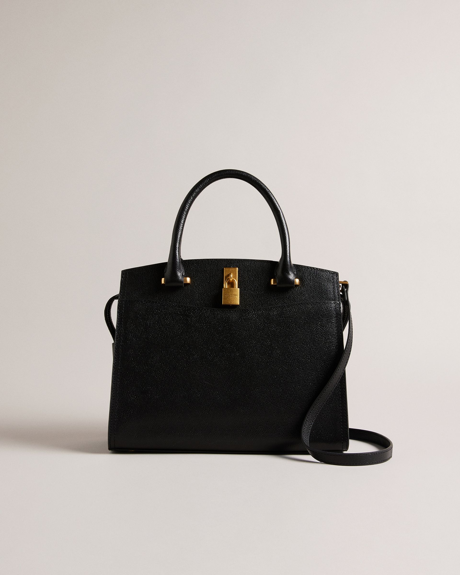 MYFAIR Medium Leather Padlock Handbag