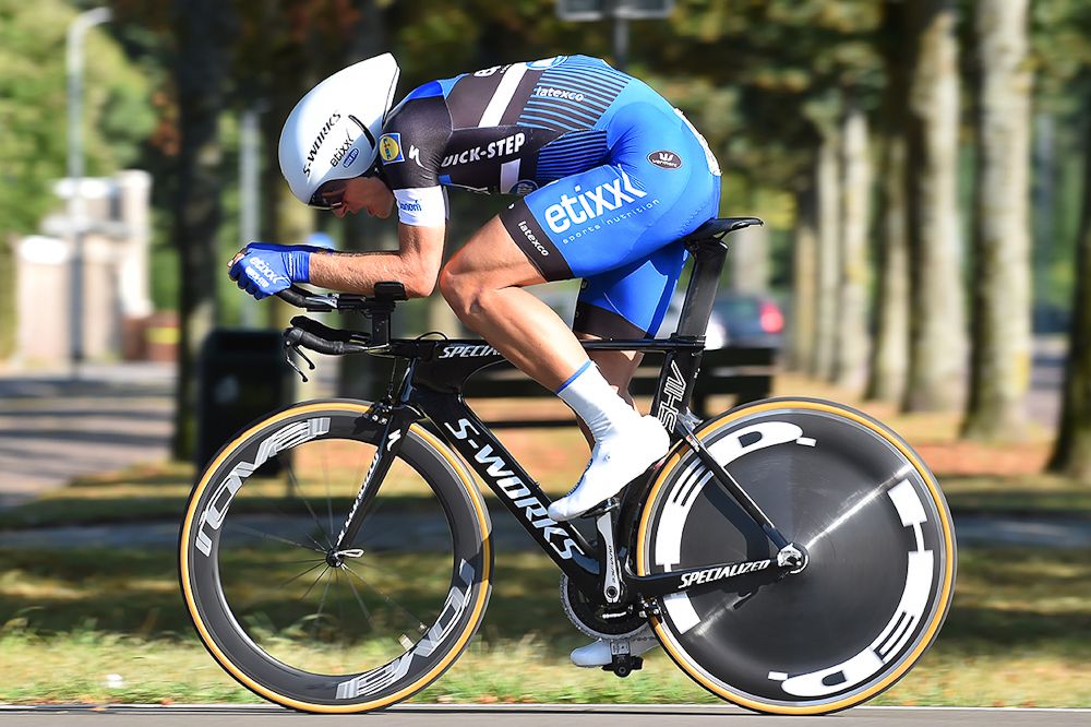 Marcel Kittel on his way to 9th during stage 2 at the Eneco Tour
