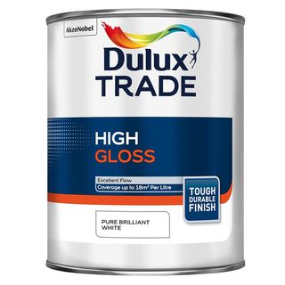 Tin of Dulux Trade High Gloss