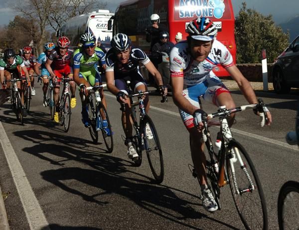 Michele Scarponi (Androni Giocattoli) and Damiano Caruso (De Rosa - Stac Plastic)