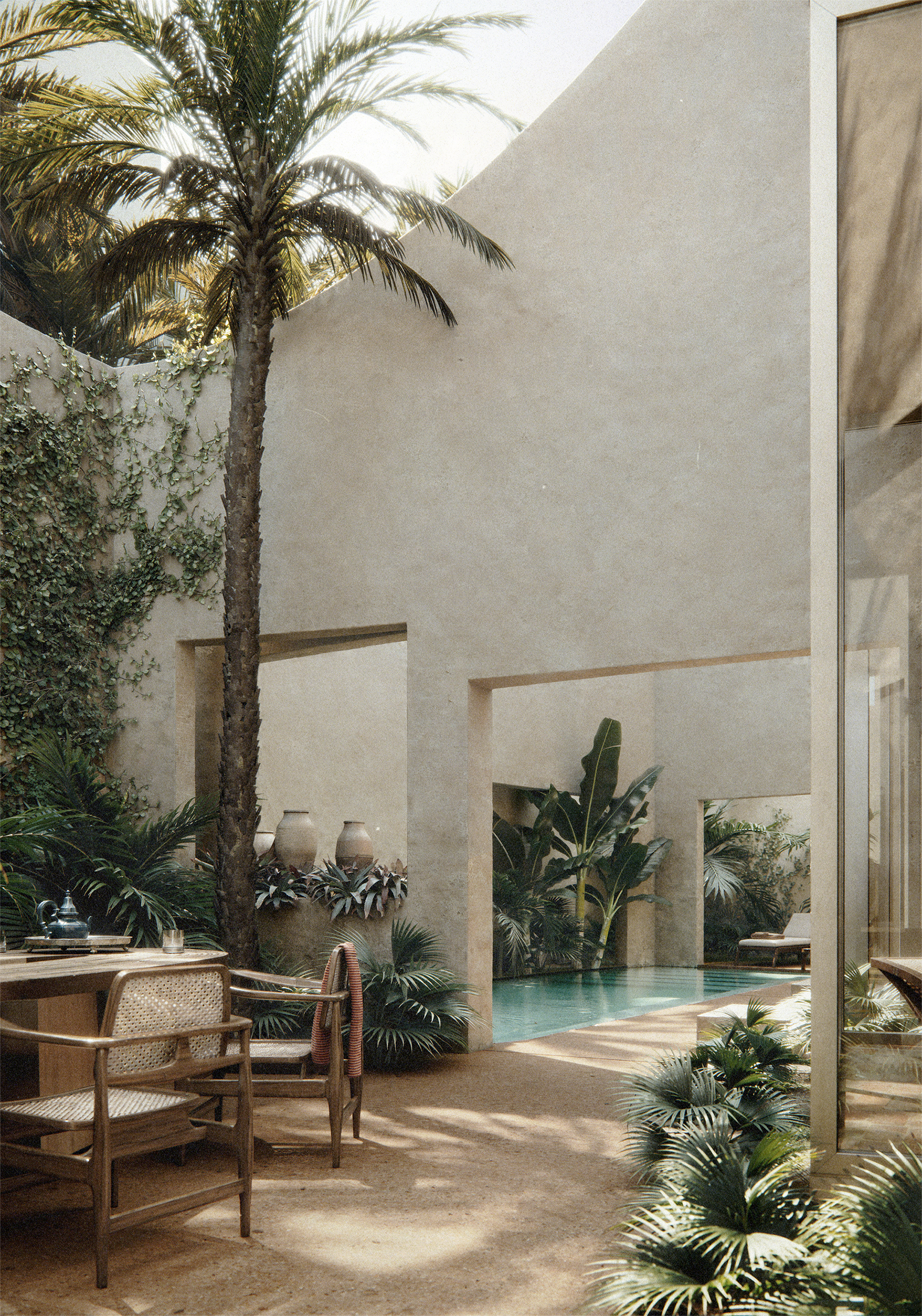 renders of House with Seven Gardens by Civil Architecture
