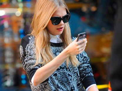 Cara Delevingne phone 